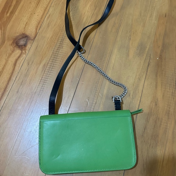 All Saints Green Crossbody Bag - Picture 2 of 4